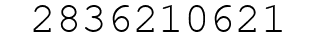 Number 2836210621.