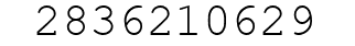 Number 2836210629.