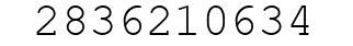 Number 2836210634.