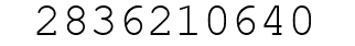 Number 2836210640.