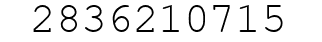 Number 2836210715.