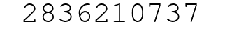 Number 2836210737.