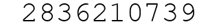 Number 2836210739.