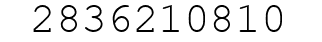 Number 2836210810.