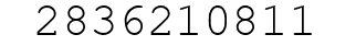Number 2836210811.