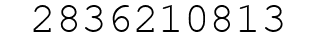 Number 2836210813.