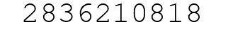 Number 2836210818.