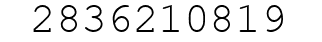 Number 2836210819.