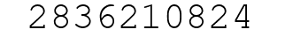 Number 2836210824.