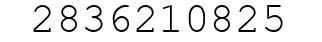 Number 2836210825.