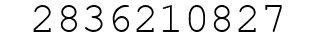 Number 2836210827.