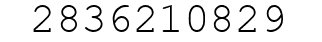 Number 2836210829.