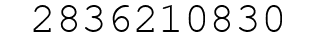 Number 2836210830.