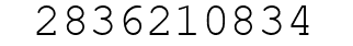 Number 2836210834.