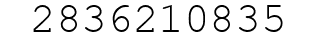 Number 2836210835.