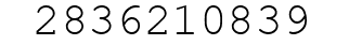 Number 2836210839.
