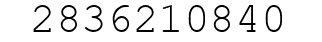 Number 2836210840.