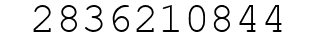 Number 2836210844.