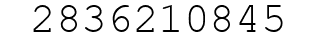 Number 2836210845.