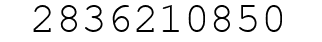 Number 2836210850.