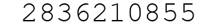 Number 2836210855.