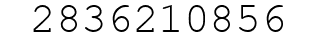 Number 2836210856.