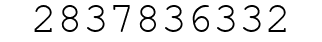 Number 2837836332.