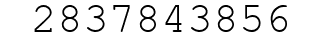 Number 2837843856.