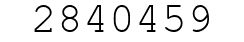 Number 2840459.
