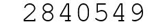 Number 2840549.