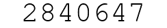 Number 2840647.