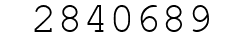 Number 2840689.