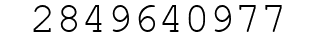 Number 2849640977.