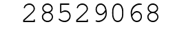 Number 28529068.