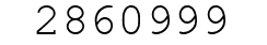 Number 2860999.