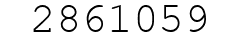 Number 2861059.