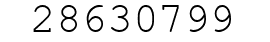 Number 28630799.