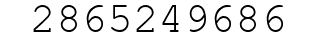 Number 2865249686.