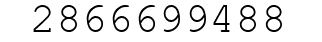 Number 2866699488.