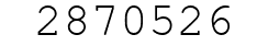 Number 2870526.