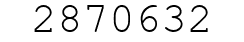 Number 2870632.