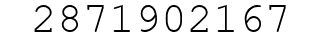 Number 2871902167.