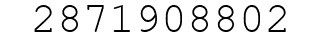 Number 2871908802.
