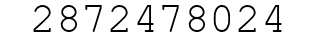 Number 2872478024.