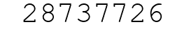 Number 28737726.