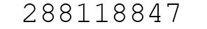 Number 288118847.