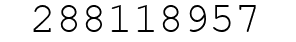 Number 288118957.