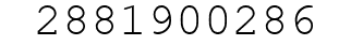 Number 2881900286.