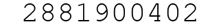Number 2881900402.