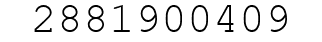 Number 2881900409.